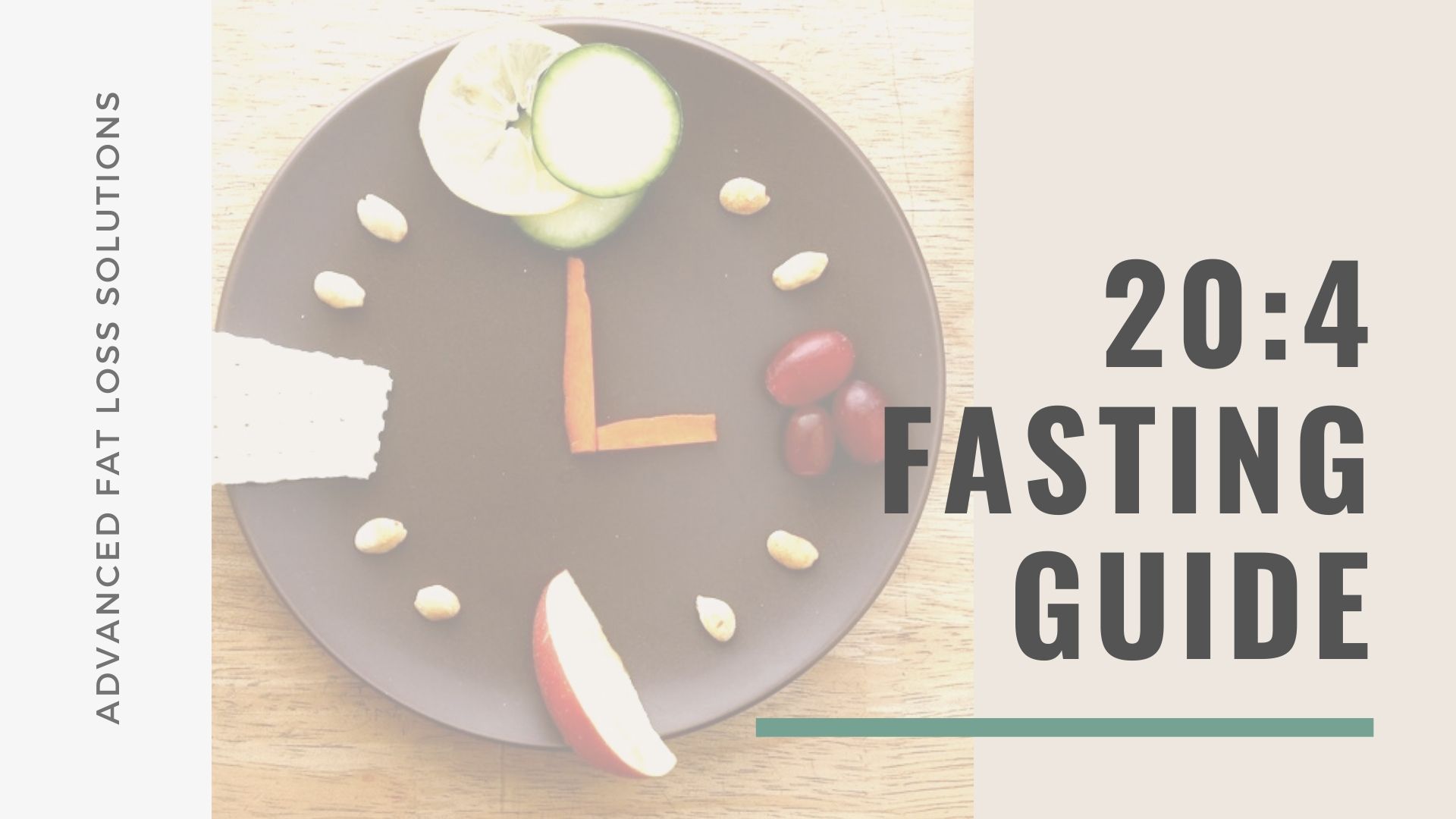 20:4 Fasting Guide