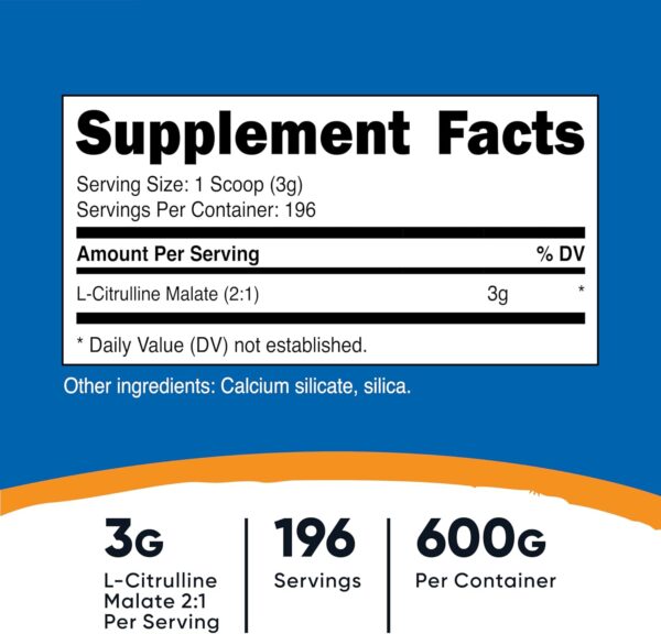Nutricost L-Citrulline Malate - Image 2