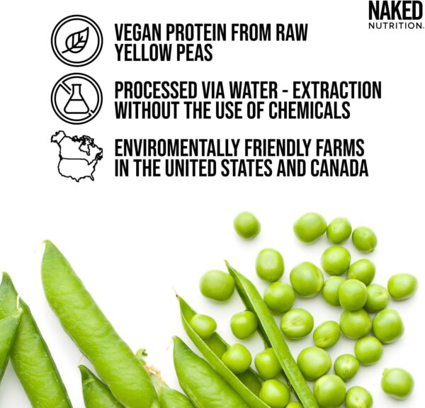 Naked Pea Unflavored Vegan Pea Protein Isolate - Image 4