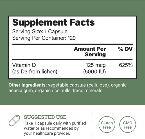 Earth Harmony Vitamin D3 - Image 2