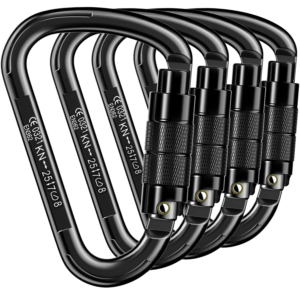All Black Carabiners