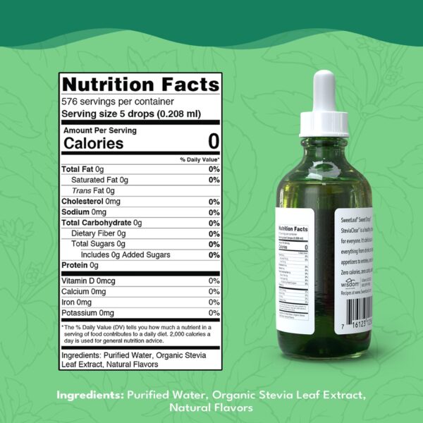 SweetLeaf Sweet Drops Liquid Stevia - Image 2