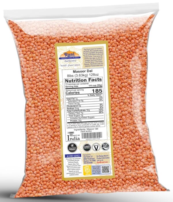 Rani Masoor Dal (Indian Red Lentils) - Image 7